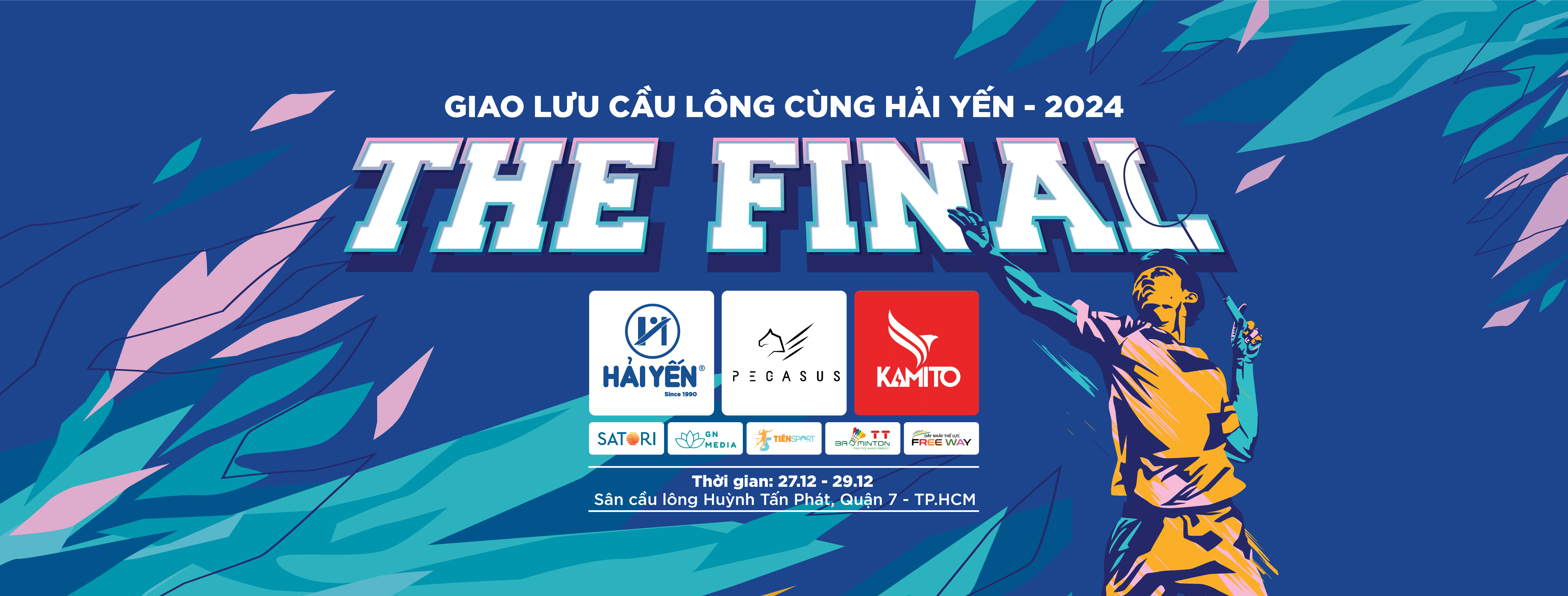 GIẢI GIAO LƯU CẦU LÔNG CÙNG HẢI YẾN  FINAL NĂM 2024
