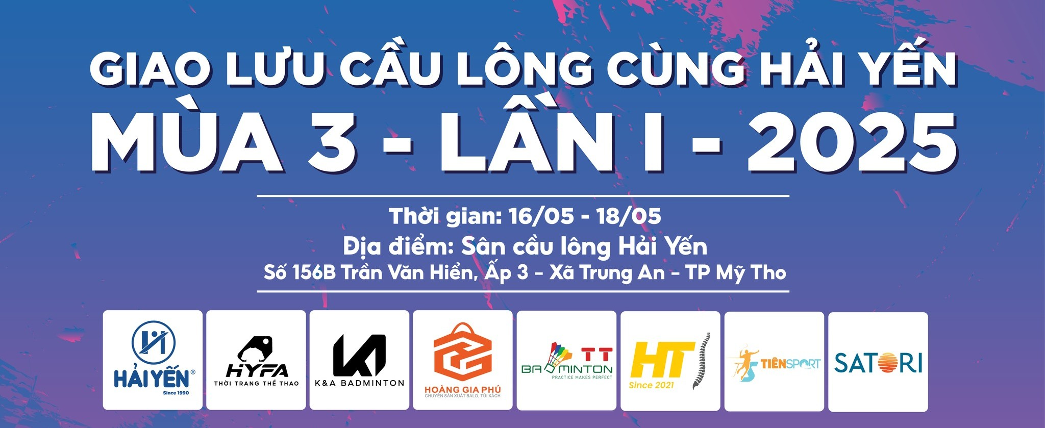 GIẢI CẦU LÔNG HẢI YẾN LEAGUE 2025 MÙA 3 - LẦN I - 2025